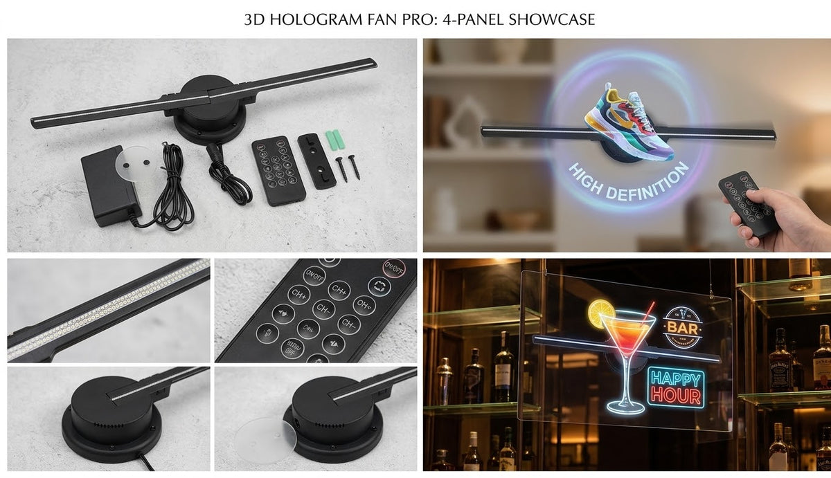 SA-Direct™ Bring It to Life 3D Fan (Hologram fan)