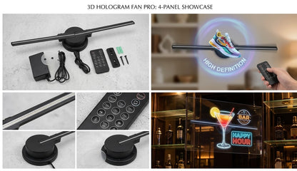SA-Direct™ Bring It to Life 3D Fan (Hologram fan)
